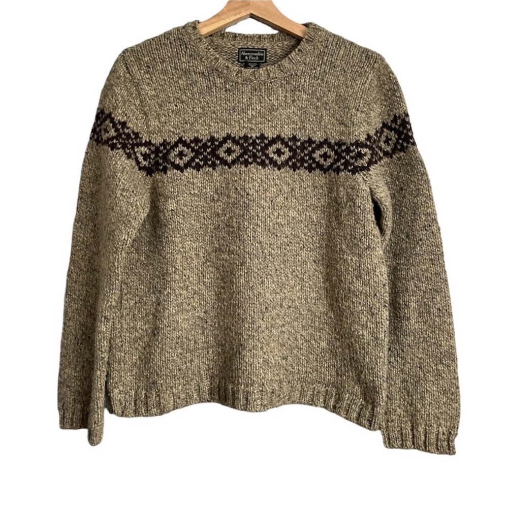 Vintage Abercrombie & Fitch Nordic Wool Sweater